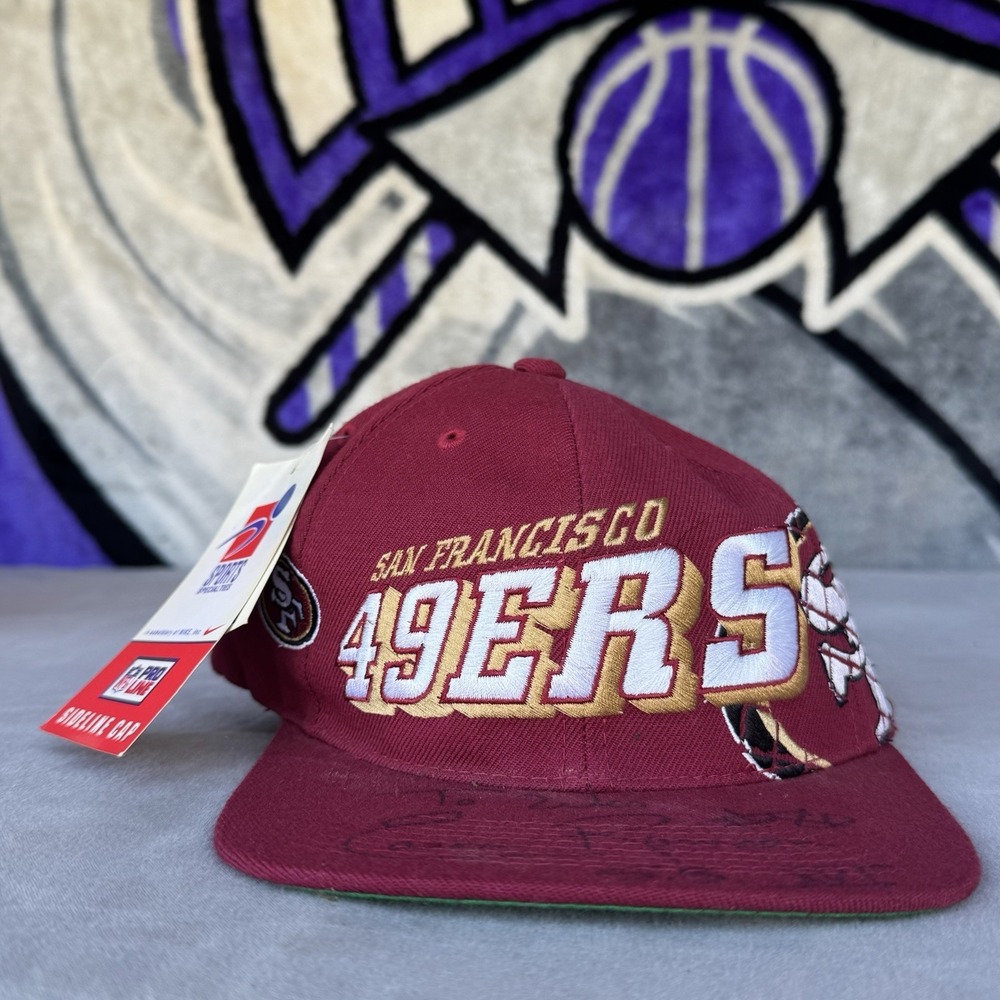 New San Francisco 49ers Sports Specialties Laser Grid Shadow Eason Ramson Signed